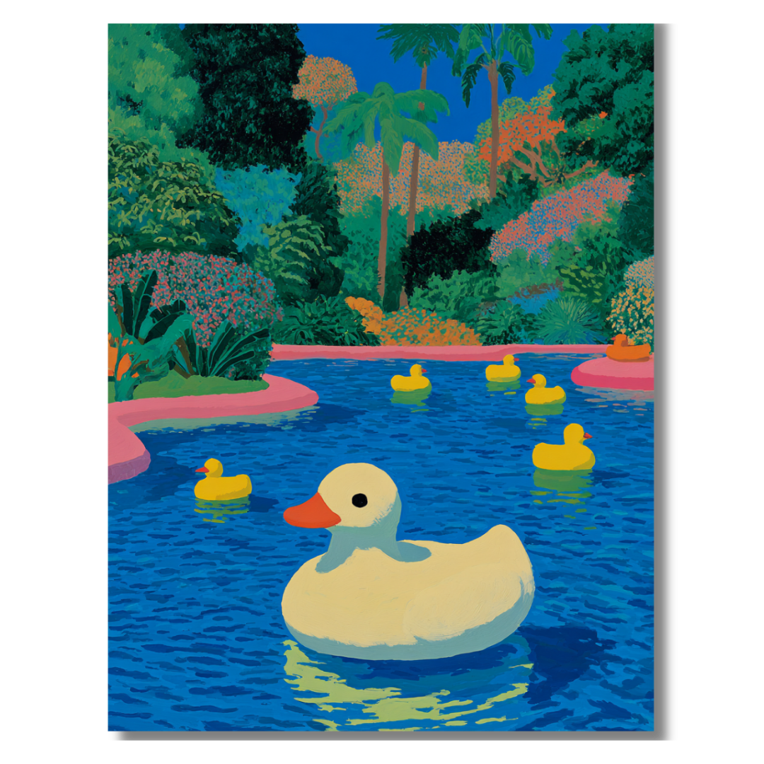 Poolside Summer: Duck