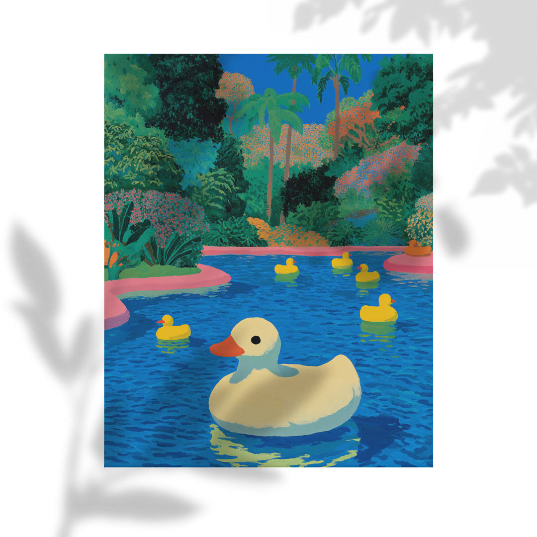 Poolside Summer: Duck