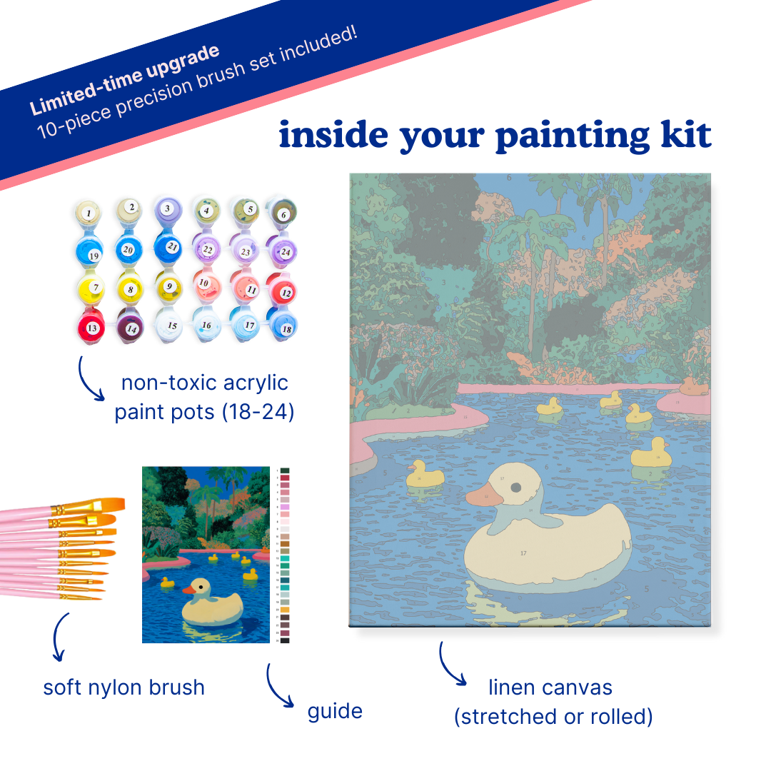 Poolside Summer: Duck