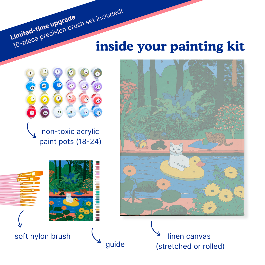 Poolside Summer: Cat