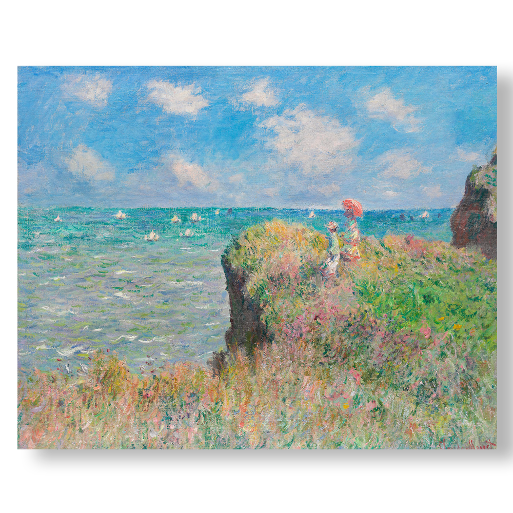 Monet's Cliff Walk at Pourville