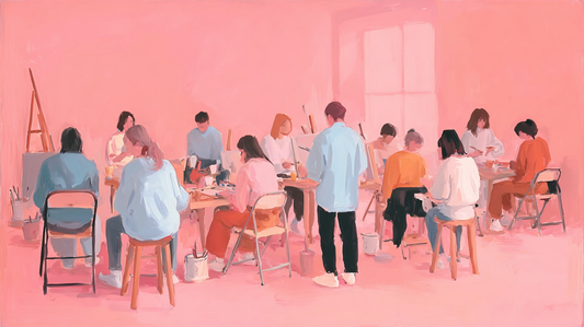 Why Paint-by-Numbers is the Ultimate Corporate Wellness Activity