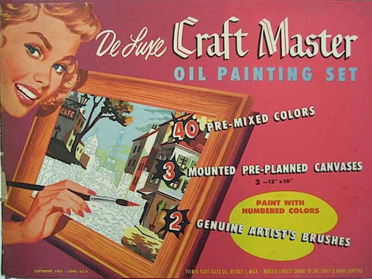 The Surprisingly Cool History of Paint by Numbers