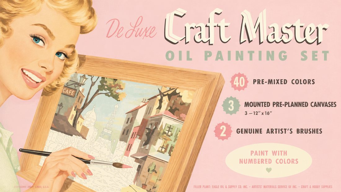 The Surprisingly Cool History of Paint by Numbers