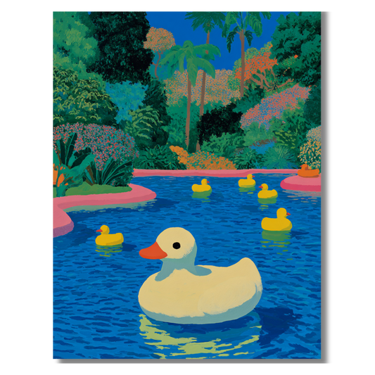 Poolside Summer: Duck