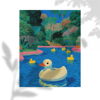 Poolside Summer: Duck