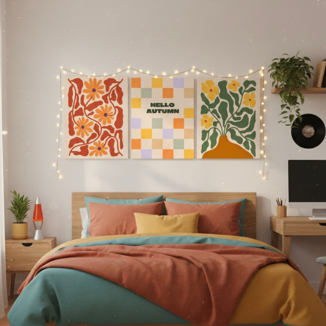 Hello Autumn #1 Checkerboard