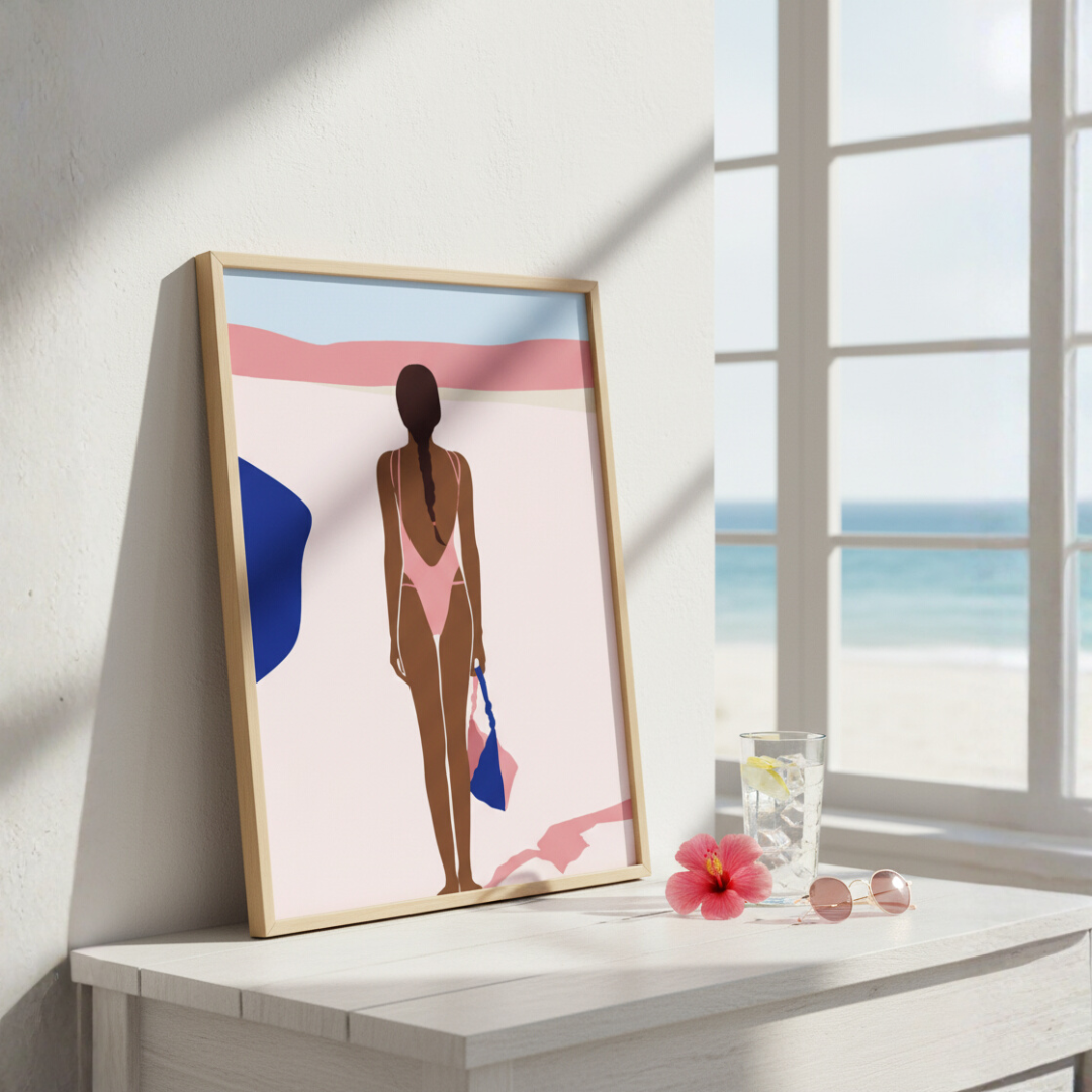 Pink Sand Silhouette