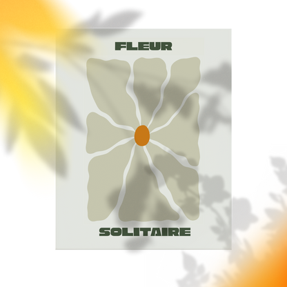 Flowers #1 Fleur Solitaire