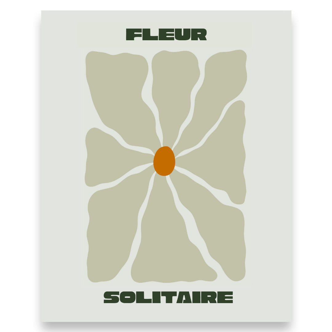 Flowers #1 Fleur Solitaire