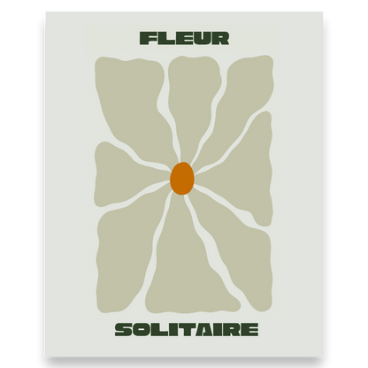 Flowers #1 Fleur Solitaire