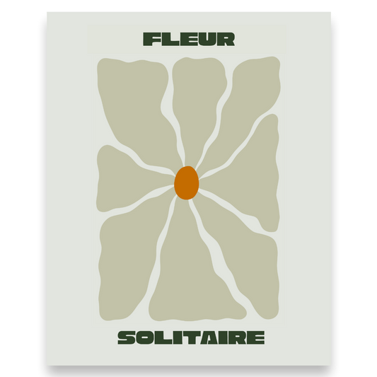 Flowers #1 Fleur Solitaire