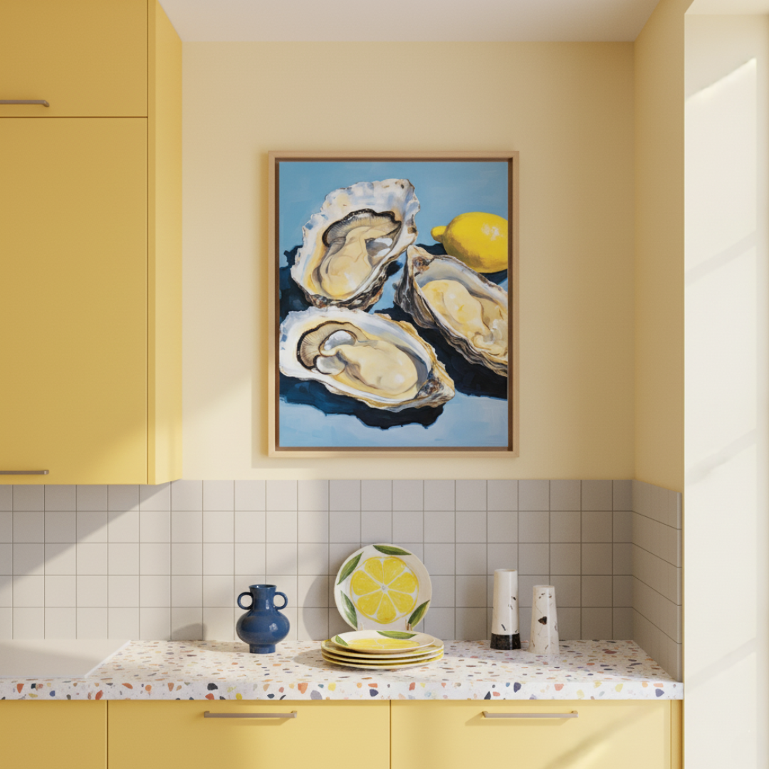 Seaside Lunch: Oysters & Lemon