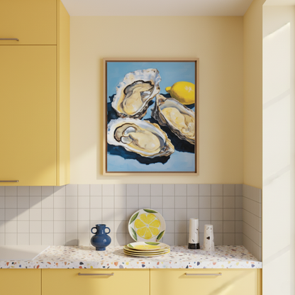 Seaside Lunch: Oysters & Lemon